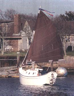 Lightship 20 - main and jib