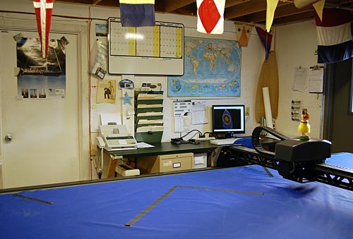 Computer sail design work station