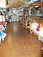 Sail storage and machine table