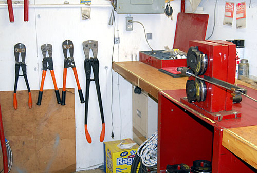 Rigging shop tools